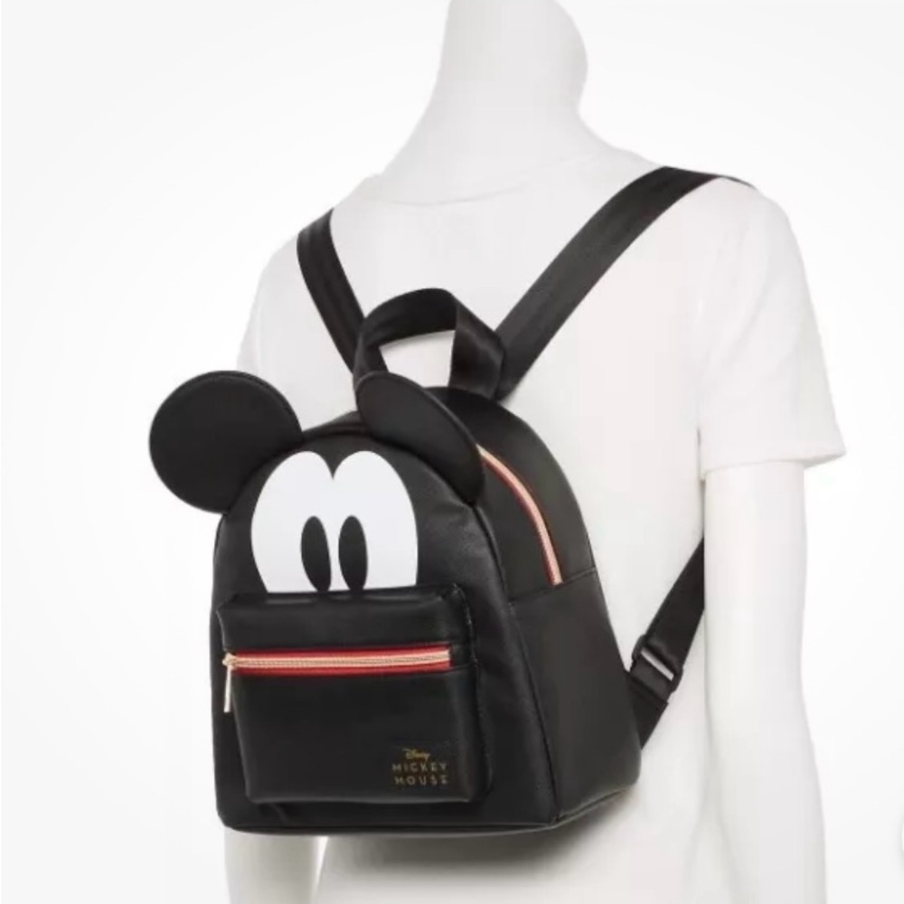 Disney NEW Black and White Mickey Mouse Backpack - Medium sized